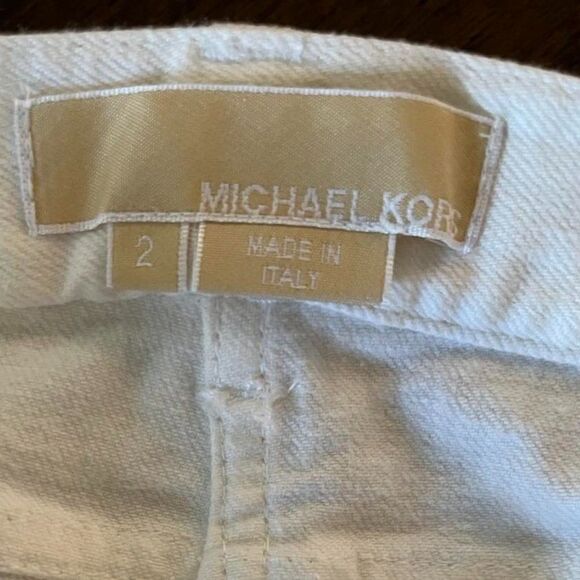 MICHAEL KORS WHITE SKINNY JEANS size 2 - Picture 3 of 8